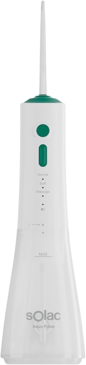 Monddouche - Wit - 320 ml Reservoir - 120 Pulsen/min - Voor Gevoelige Tanden