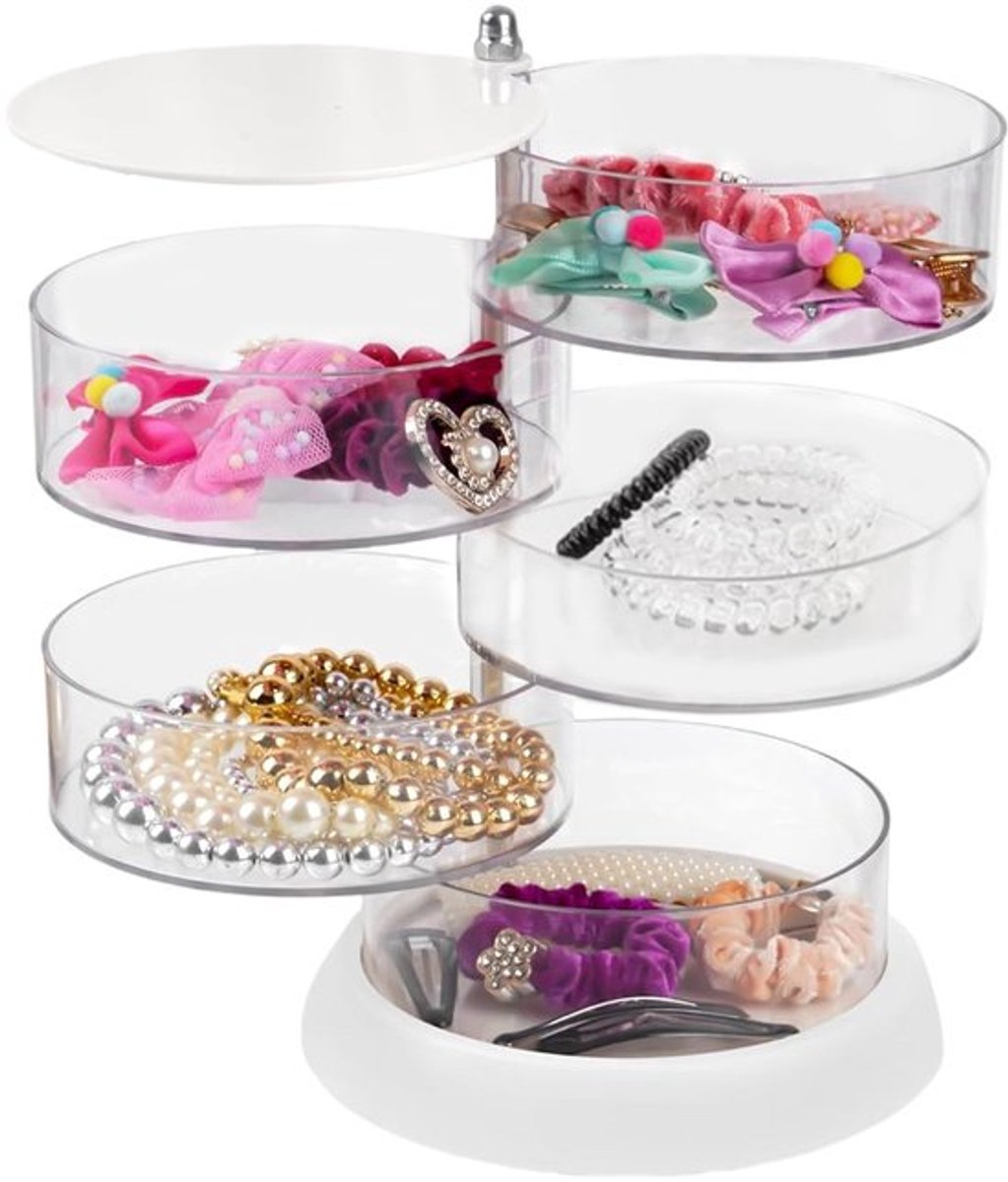 Solidchoice - Dailygoody - Cosmetische Organiser - 360° Rotating - Transparant