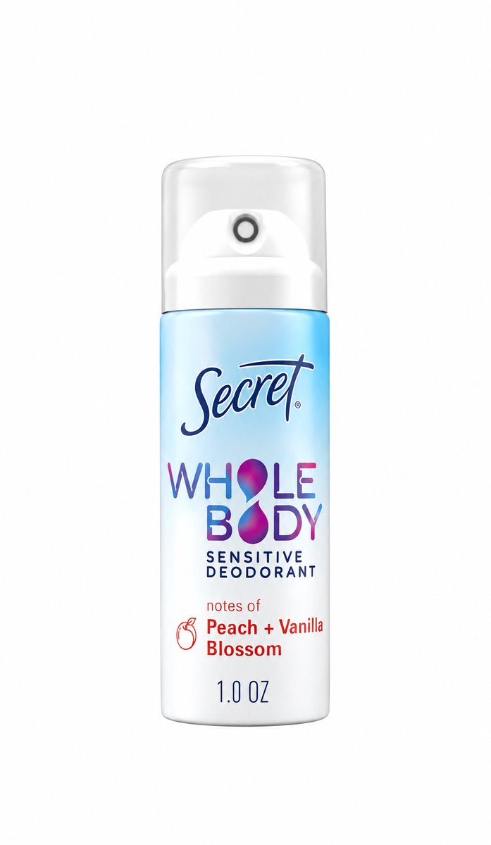 Secret Whole Body Deodorant Spray