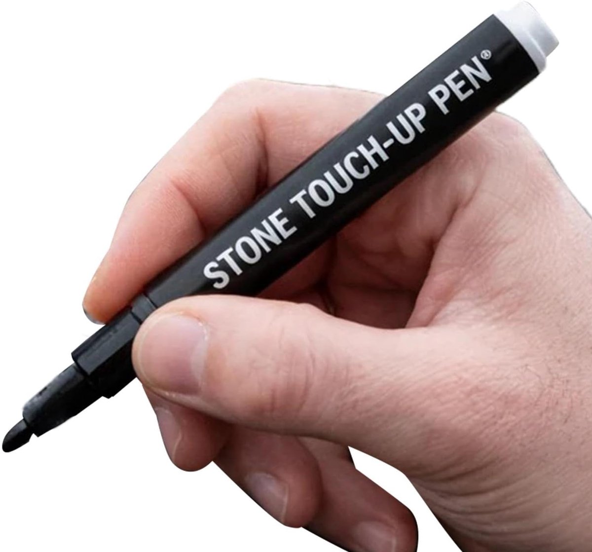 Steenverfstift - Marker pen - Grafsteen restauratie - Weerbestendige inkt - 25 g - Goudkleurig