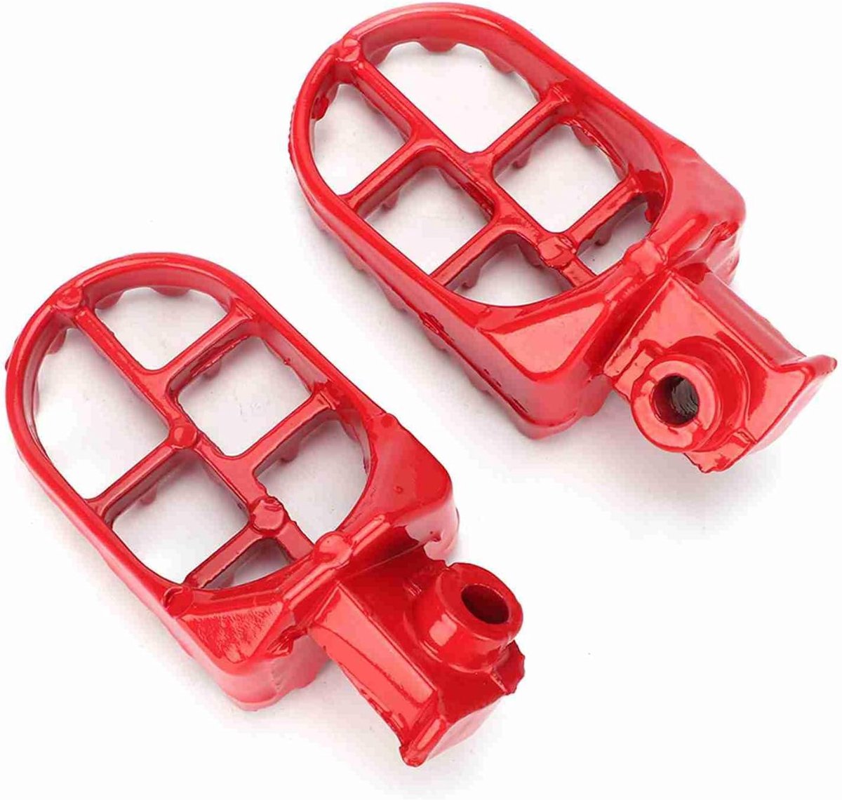 Motorvoetsteunen - Voetsteunen Motor - Motorrijden - Antislip Design - 2 stuks - Aluminium