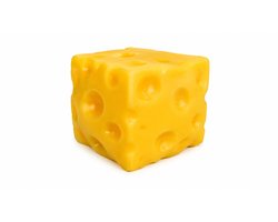 Cheese Squishy Toy – Squishy Kaas – Zachte Knijpspeelgoed Stressbal – 5 x 5 x 5 cm – Geel