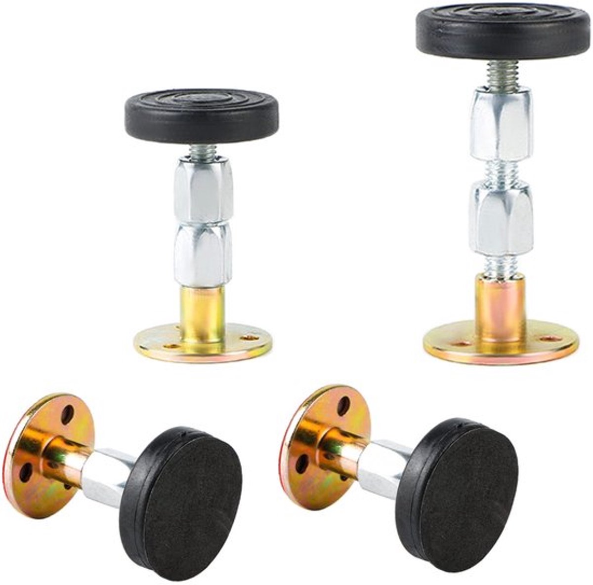 Zeynomax - Hoogteverstelbaar Bedframe - Anti-schok Tool - 4-pack - Telescopische
