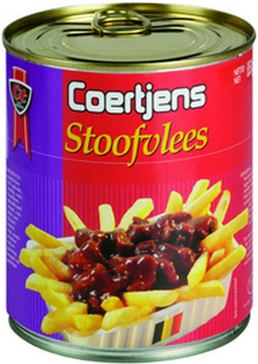 Coertjens - Stoofvlees - 850 gram - Omdoos 12x