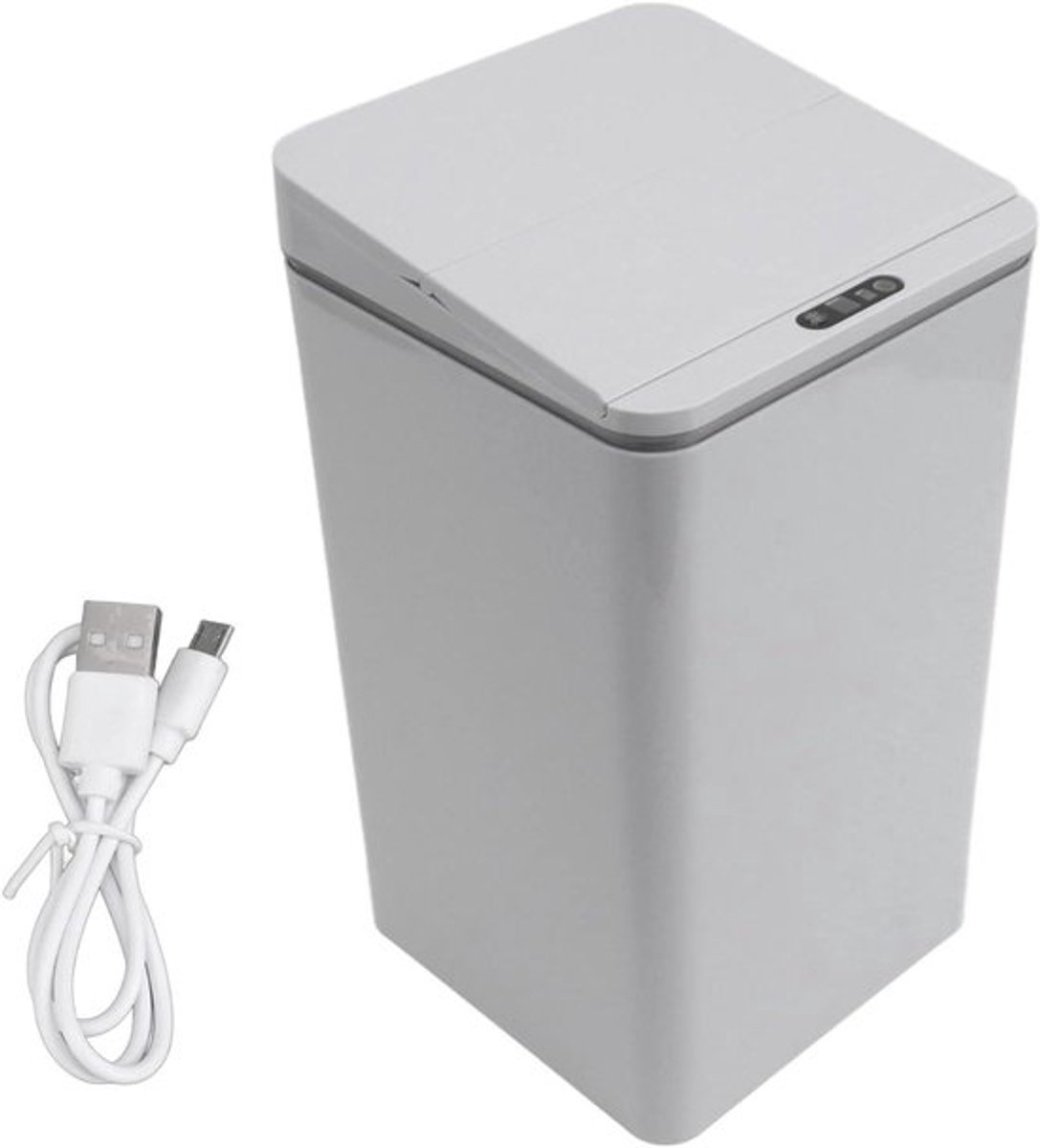 Slim Deksel Met Sensor Afvalbak 9L