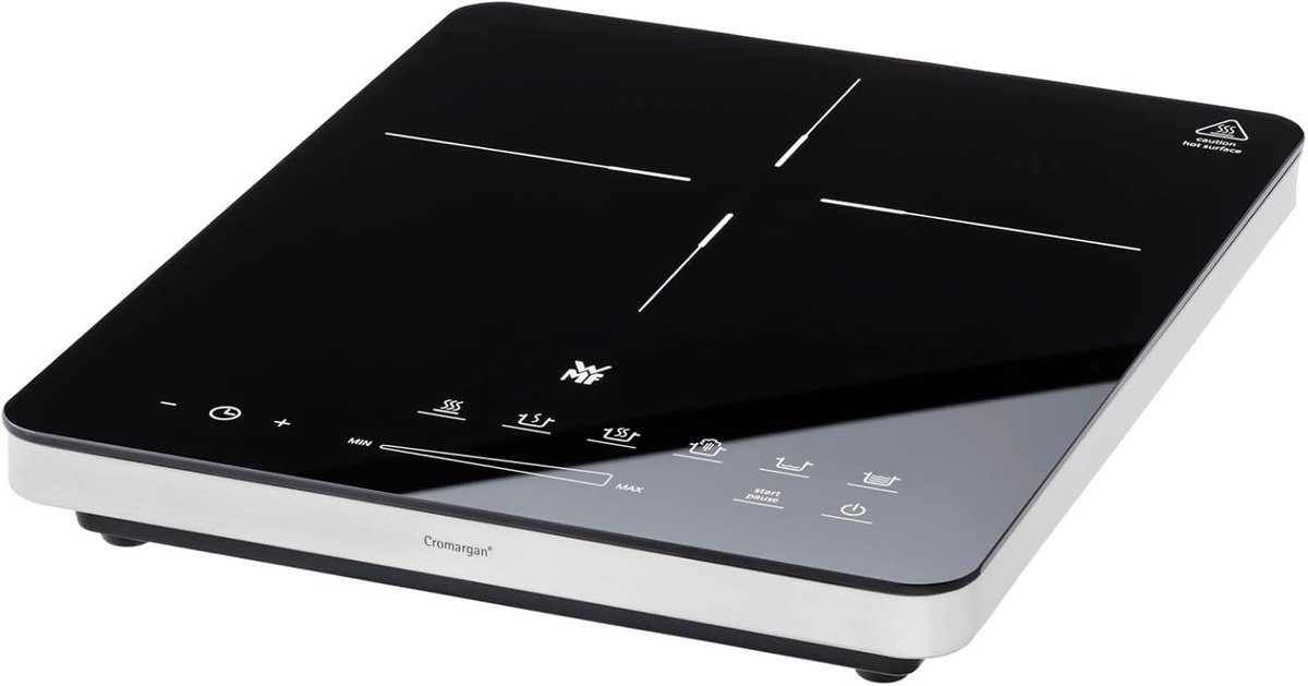 Inductie Kookplaat - Mobiele Kookplaat - Direct Koken - Panherkenning - Tot 28 cm - Zwart