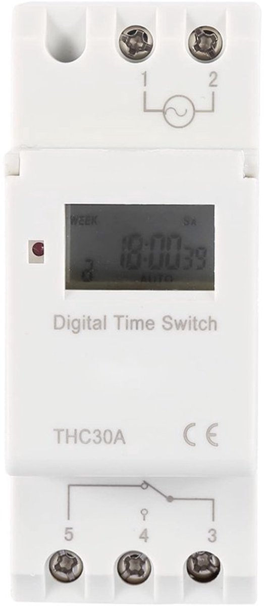 Golden crown - Digitale Timer Schakelaar - Programmeerbare Ac-dc Tijdschakelaar