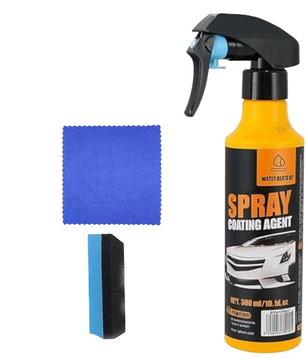 Autocoating Spray - Keramische Coating Waterafstotend - Voertuig Beschermen - Hydrofobe Nano-laag - 300 ml - a