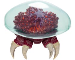 Jakks Pacific World of Nintendo Metroid Prime Actionfigure Metroid Ultraviolet Glow 15 cm Mini-Figuur