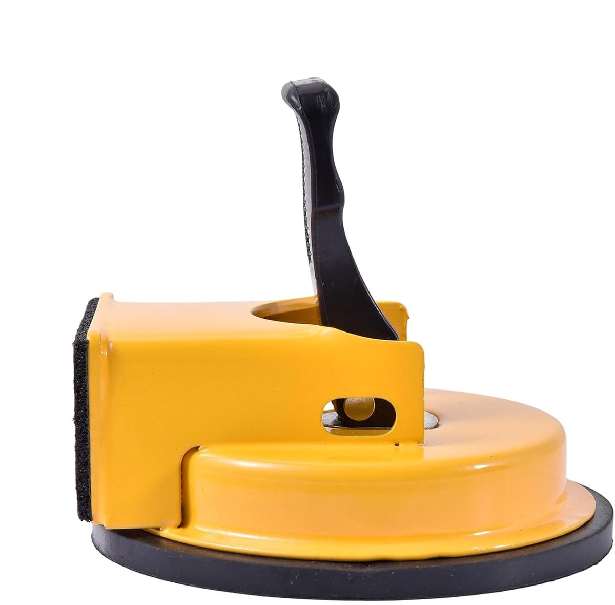 Vloerbevestigingsgereedschap - Plank grijper - Vloeren leggen - Diepe groef oplossing - 11.8 cm diameter - Geel