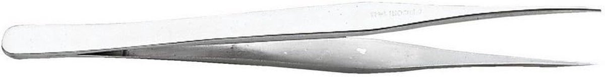 Pincet - Gereedschap Pincet - Precisiewerk - Roestvrij Staal - 148 mm - Zilver