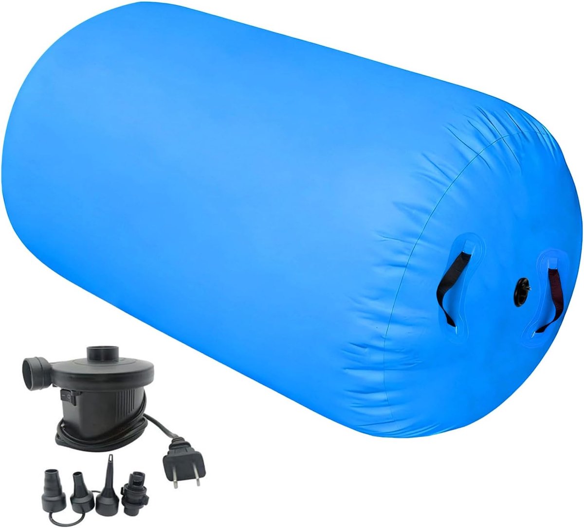 Tuimelcilinder Gymnastiek - Opblaasbare Mat - Gymnastiek Oefenen - Antislip Stabiliteit - 70x50 cm - Veelkleurig