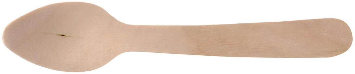 Conpax lepel Pure | uit hout | 11 cm | pak van 250 stuks