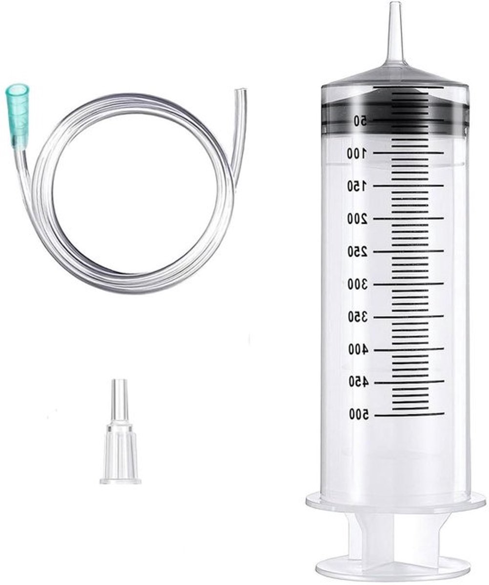 Slanginclusief 500 ml herbruikbare oliespuit Allecto Plus