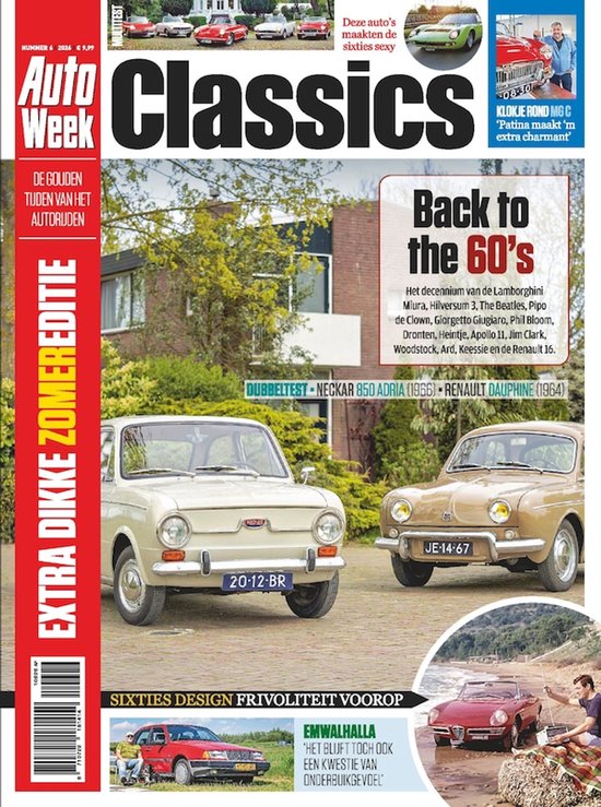 AutoWeek Classics 6-2026 - De gouden tijden van het autorijden