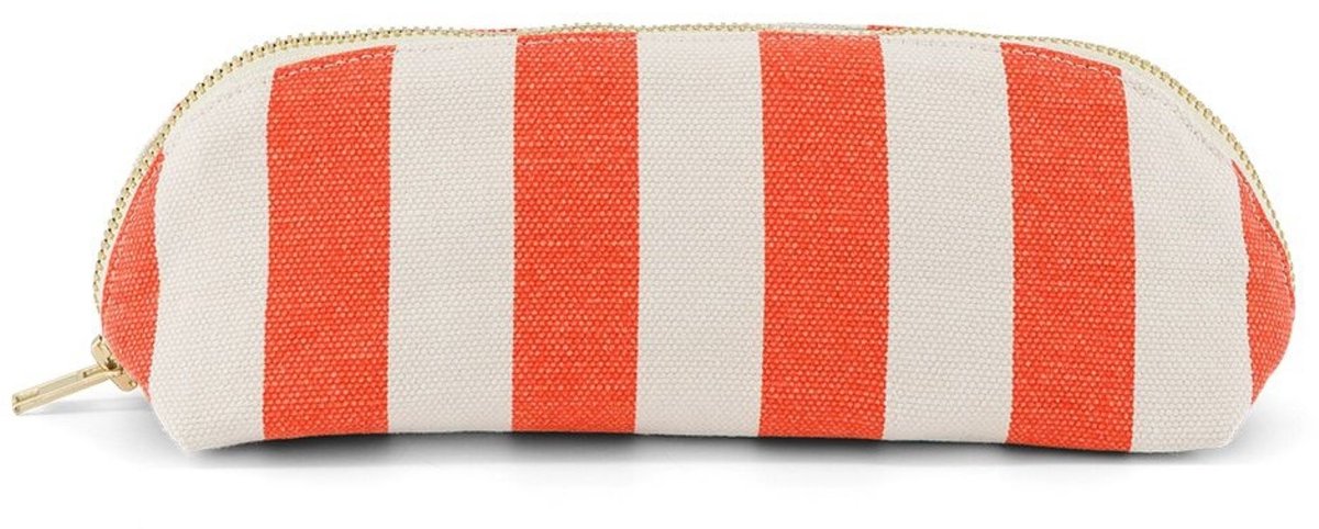 Rose in April Etui Pennenzak Ecru Rood Strepen