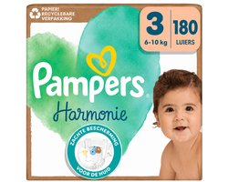 Pampers - Harmonie - Maat 3 - 180 stuks - 6/10 KG