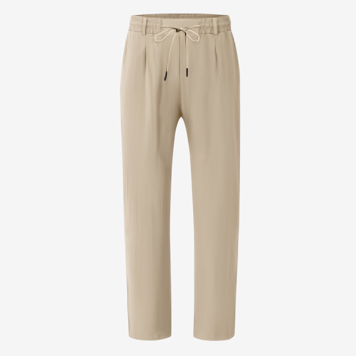 Currero Linnen Broek Heren - Zomerbroek - Volwassenen - Lange Broek - Pantalon - Strandbroek - Zomer - Ibiza Stijl - Khaki S