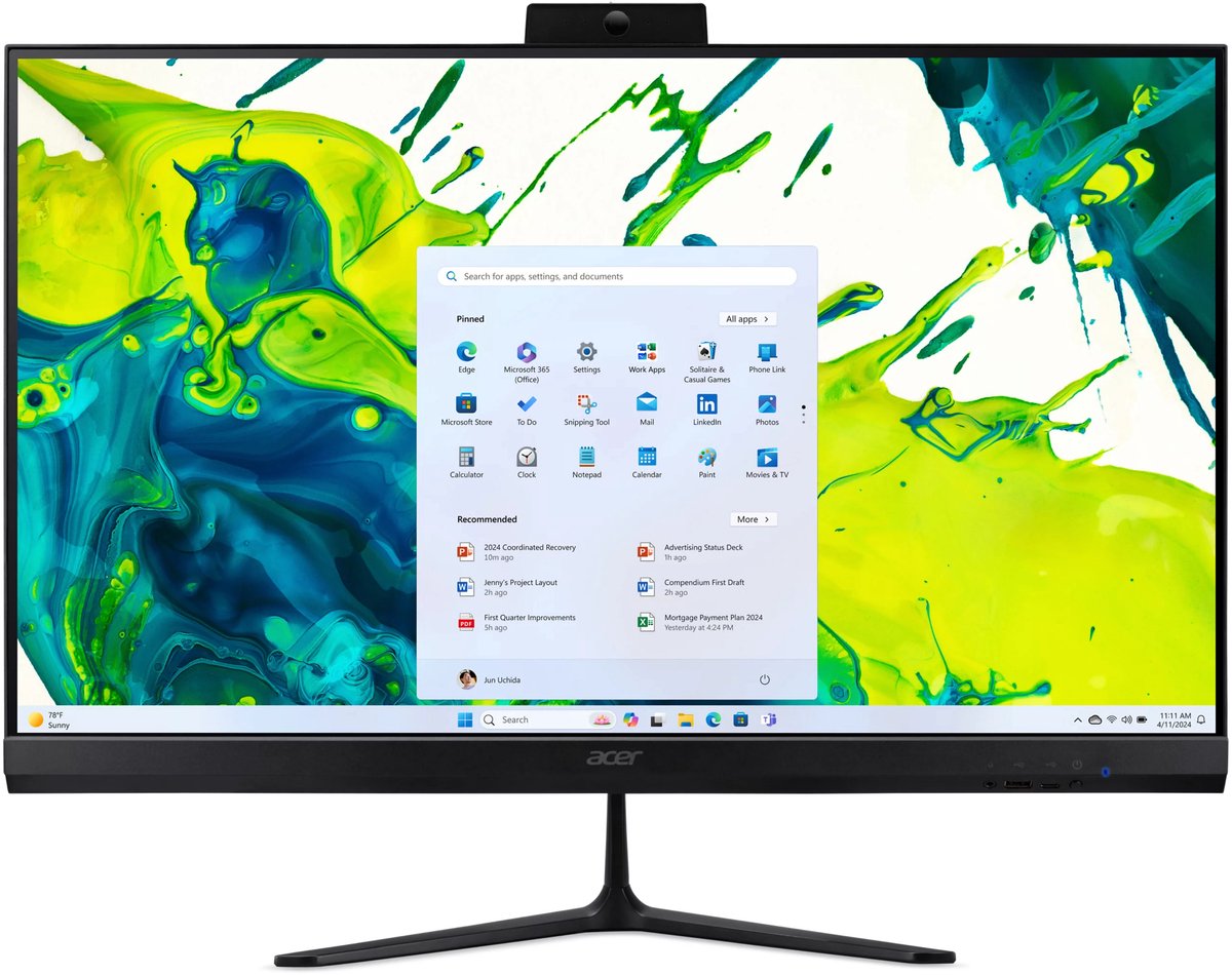 Acer Aspire C27B-GMTL Alles-in-één computer