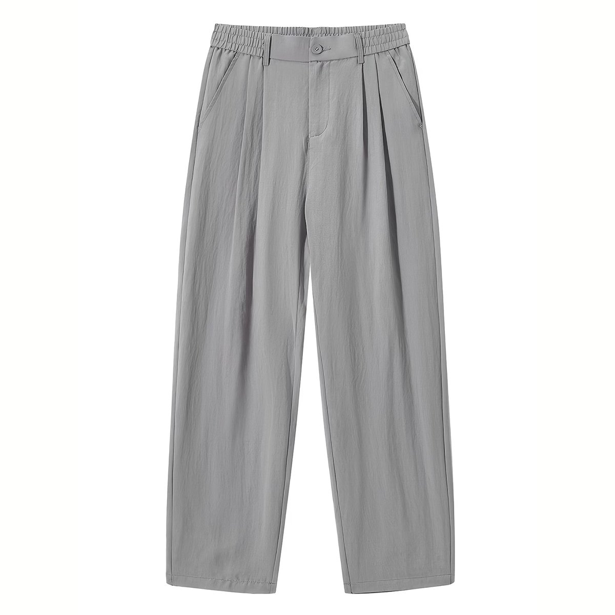 Currero Linnen Broek Heren - Zomerbroek - Volwassenen - Lange Broek - Pantalon - Strandbroek - Zomer - Ibiza Stijl - Lichtgrijs XL