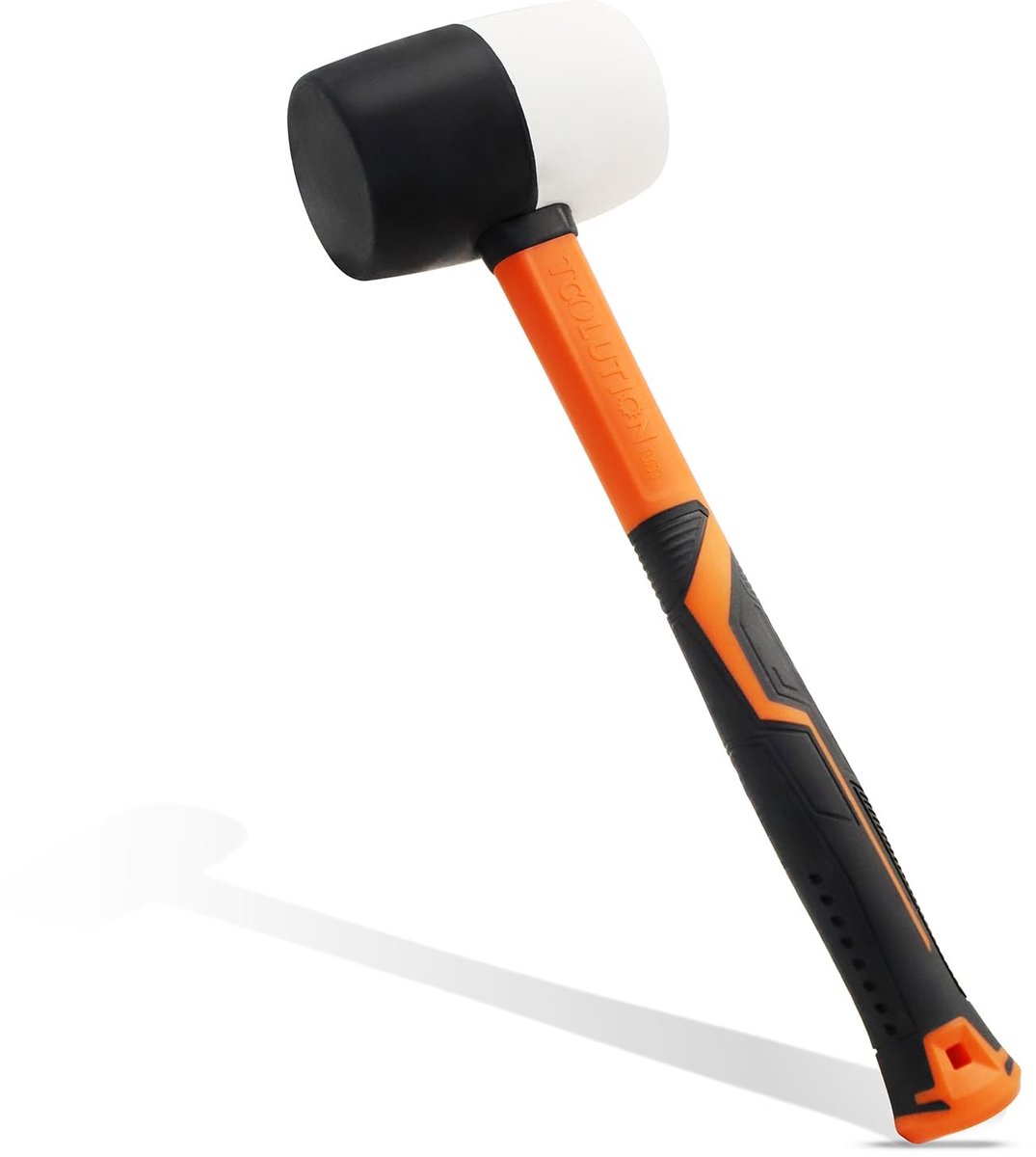 Dailygoods- Rubberen Hamer Ergonomisch Ontwerp - Klauwhamer - Hamerhouder - Beitel - Schokbestendig - Lichtgewicht