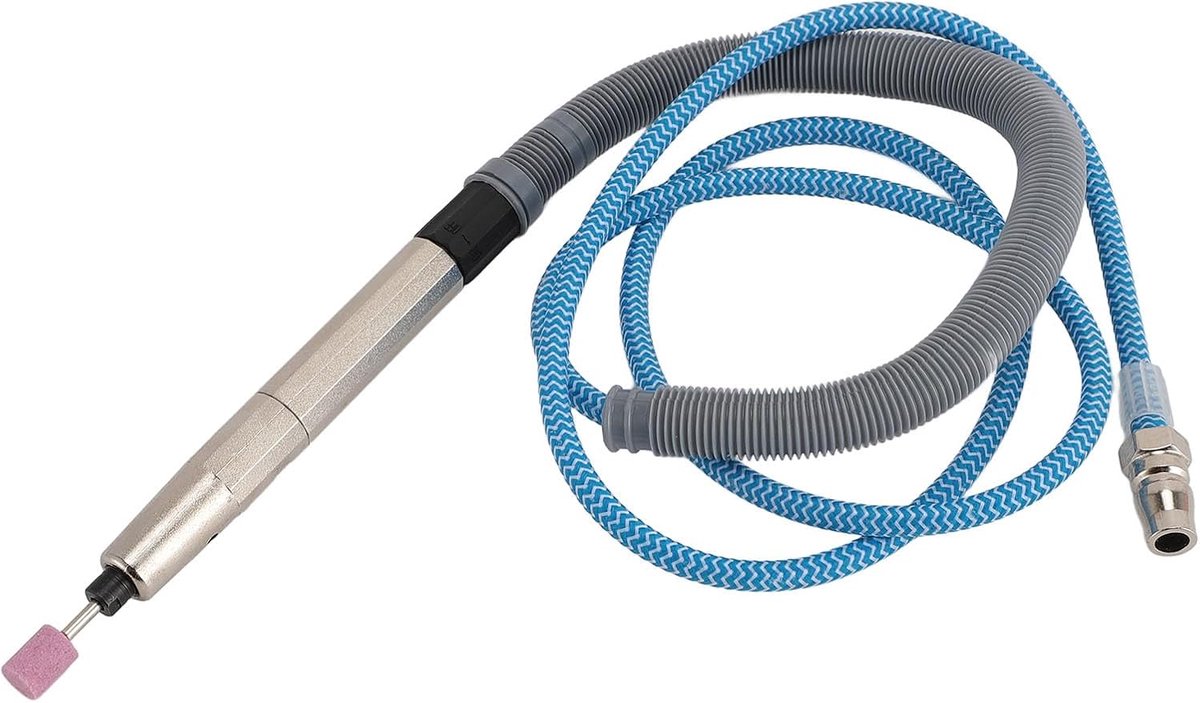 Pneumatische graveerset - Luchtslijper pen - Precisie graveren - 65.000 RPM - NPT 1/4 inch - Grijs