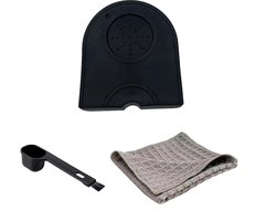 Dailygoods - Koffie Tampermat Siliconen Antislip voor Espresso | Espresso tamping mat voor portafilter, koffietamper, barista accessoires, thuiskeuken, café en koffiehoek