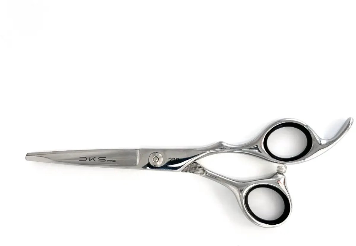 DKS Pro 220 Knipschaar 6.0 Inch – Professionele Kappersschaar – 420J2 RVS – Rechtshandig – Zilver