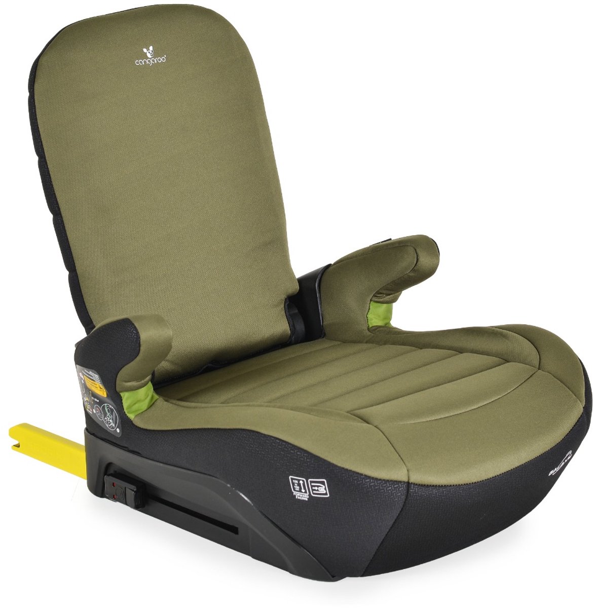Cangaroo Galaxy Juniper Green Isofix 125-150 cm i-Size Booster