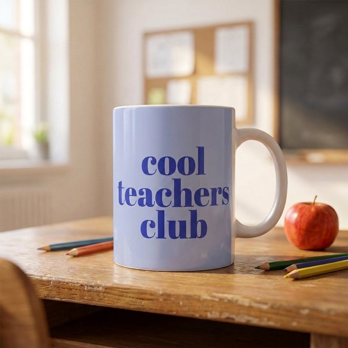Mok met tekst | Bedankt Meester | Cool Teachers Club | Bedankt | Cadeau | Keramiek | 330 ML | Fotofabriek
