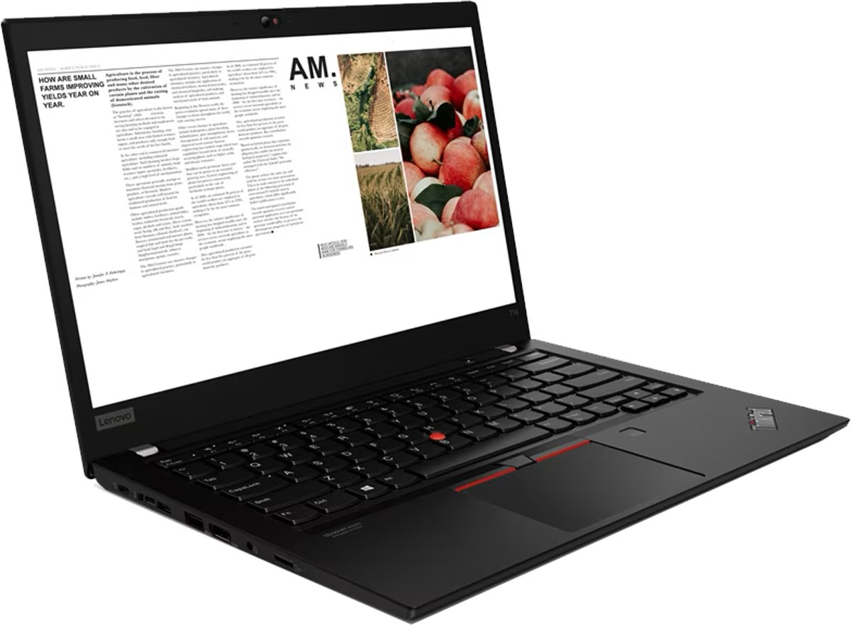 Lenovo ThinkPad T14 G1 - 14" FHD Touchscreen - Intel Core i5-10210U - 256 GB - 16 GB - Windows 11 Home thumbnail 2