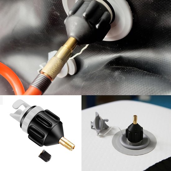 Adapter voor Compressor - Ventiel Adapter - Water Sporten - Universele Compatibiliteit - 1 Stuk - Aero — afbeelding 2