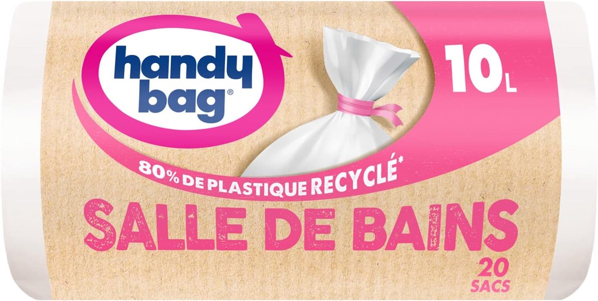 Vuilniszakken - Afvalzakken - Kleine Emmer - Met Bindsluiting - 10 Liter - Grijs