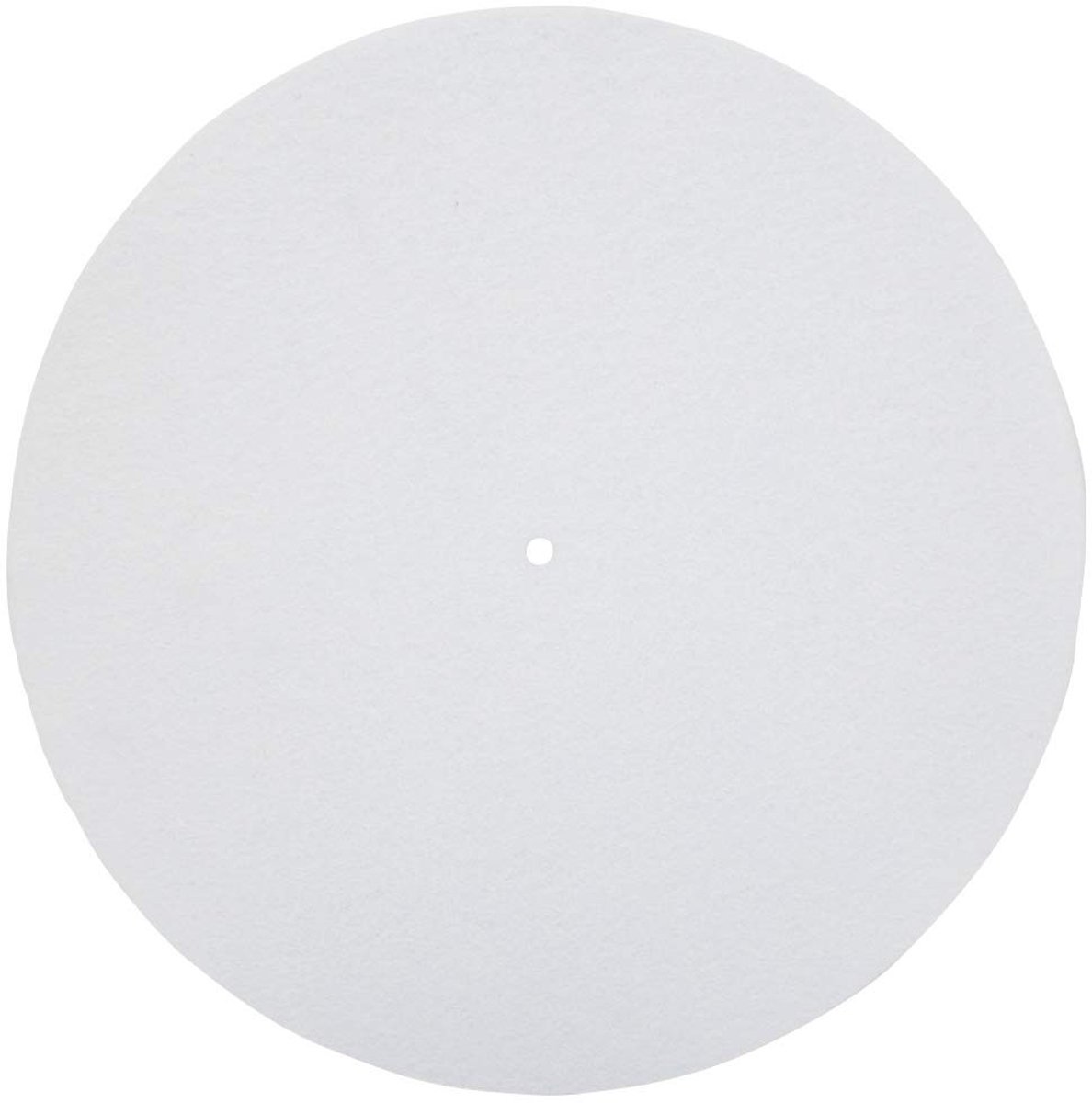 Dailygoods- Draaitafelmat Duurzaam Wol - Antislip - Geluid Optimalisatie - 300 mm - Compatibel met Alle Draaitafels - Delicaat Geluid - Platenspelermat