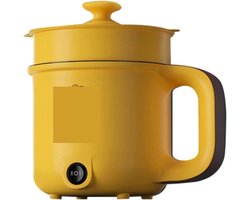 Elektrische Stoomkoker - Mini Noedel Koker - Studentenhuis Koken - Antiaanbaklaag - 1 g - One Color