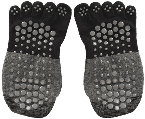 Dailygoods- Yogasokken Antislip - Vijfvingersokken - Teensokken - Sport - Fitness - Veiligheid tijdens training - Antislipsokken van Dailygoods — afbeelding 4