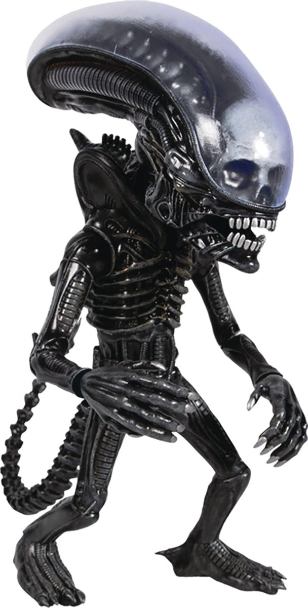 Actiefiguur Figuur - Ruimte Monster - Verzamelen Display - Veel Accessoires - 7 Inch - Grijs
