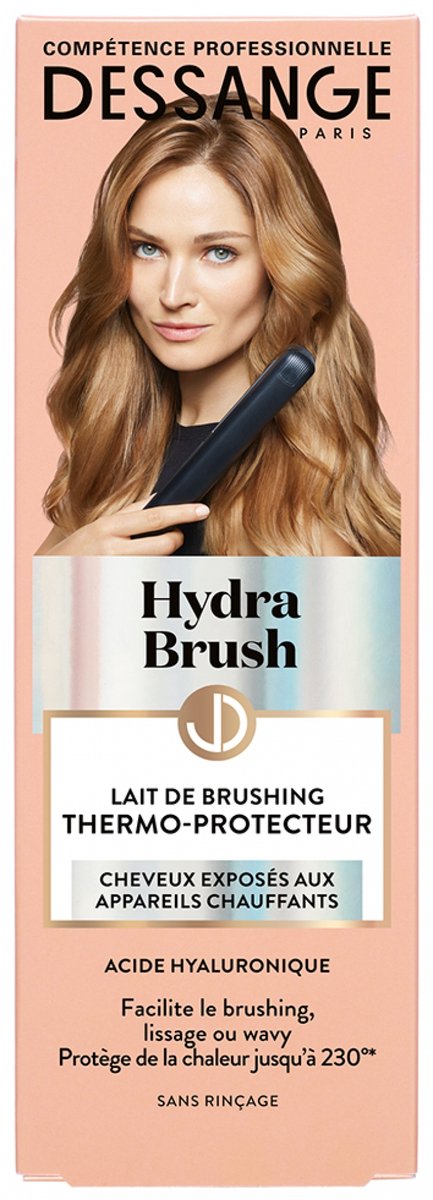 Dessange Hydra Brush Thermo-Protective Blow Dry Milk 125 ml