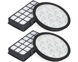 Dit is een set van 2 HEPA-filters Geschikt voor Rowenta Silence Force Cyclonic 4AAAA RO7647EA RO7663EA RO7676EA RO7681EA (Geschikt voor model RO76xx) stofzuigers.