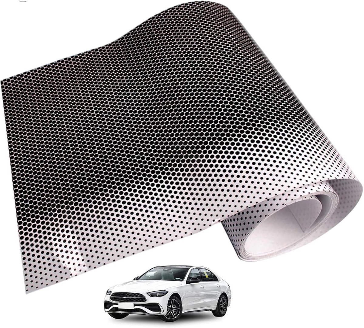 Zonneschermstrip Autoruit - Getinte Folie - Rijcomfort Verhogen - UV-straling Blokkerend -