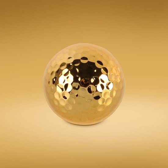 Dailygoods- Golfballen 4 stuks - Hoge zichtbaarheid - Verguld - Luxe - Golftraining - 42,67 mm - 42,93 mm - Oefengolfballen van Dailygoods — afbeelding 5