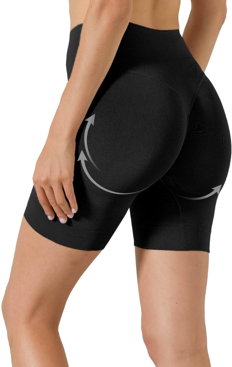 Dailygoods- Shapewear Dames - Push-up Compressiekous - Naadloos Ondergoed - Microvezel - Verstelbare Bandjes - Made in Italië