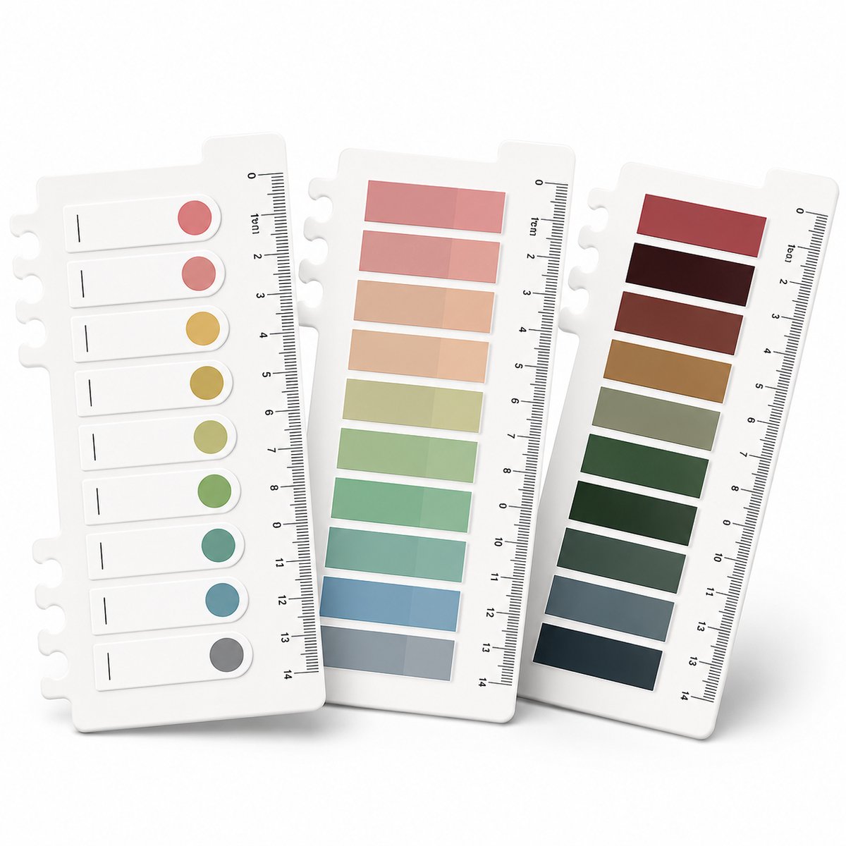 BOTC Sticky notes - 600 stuks Index tabs - Memoblok - Zelfklevend - 30 Kleuren