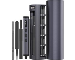 Fokelyi - 78 Electric Screwdriver Kit - Elektrische schroevendraaier – Draadloze schroevendraaierset- Schroevendraaiers - Compact doe-het-zelfgereedschap voor horloge en brillen