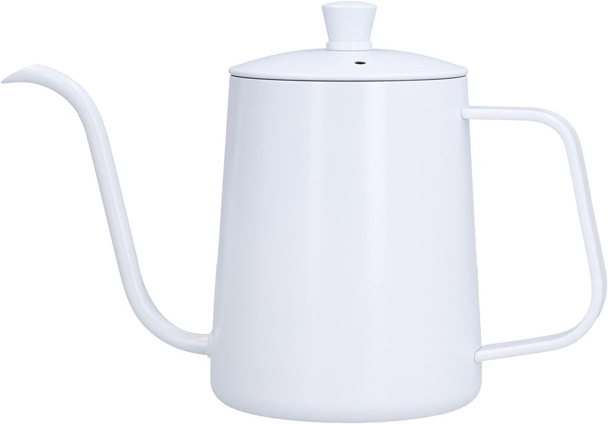 Koffie Ketel - Thee Ketel - Drip Koffie Zetten - Uniek Zwanenhals Ontwerp - 21 cm Lengte -