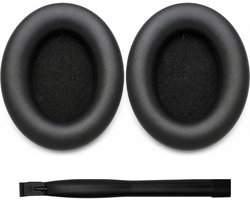 Set Oorkussens voor Sony Koptelefoon – WH-1000XM4 Oorkussen – WH-1000XM4 - Kunstleer met Traagschuim
