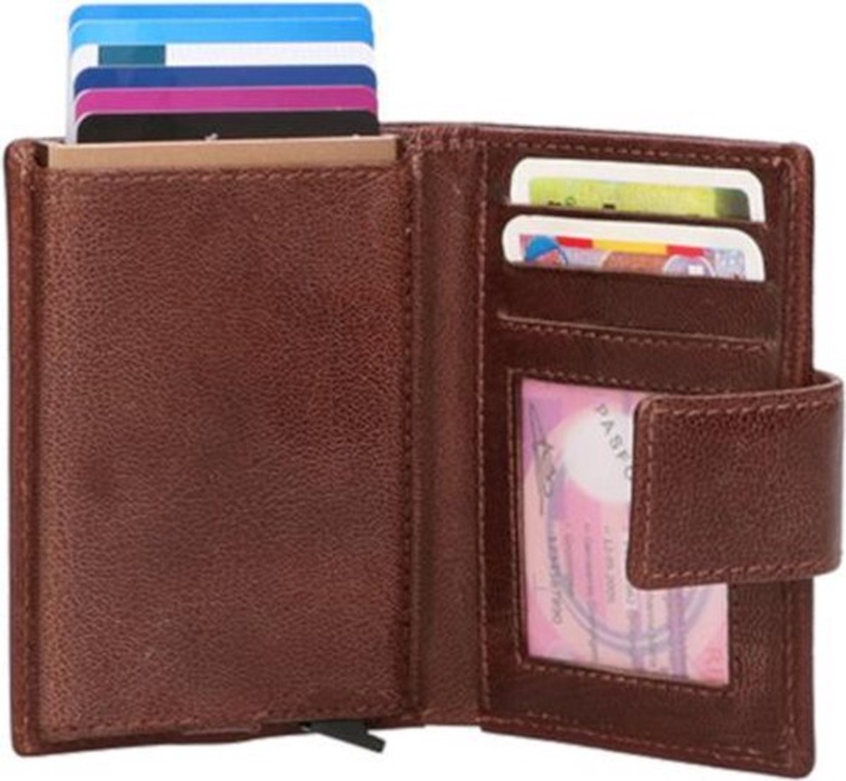 Figuretta Creditcardhouder Bruin