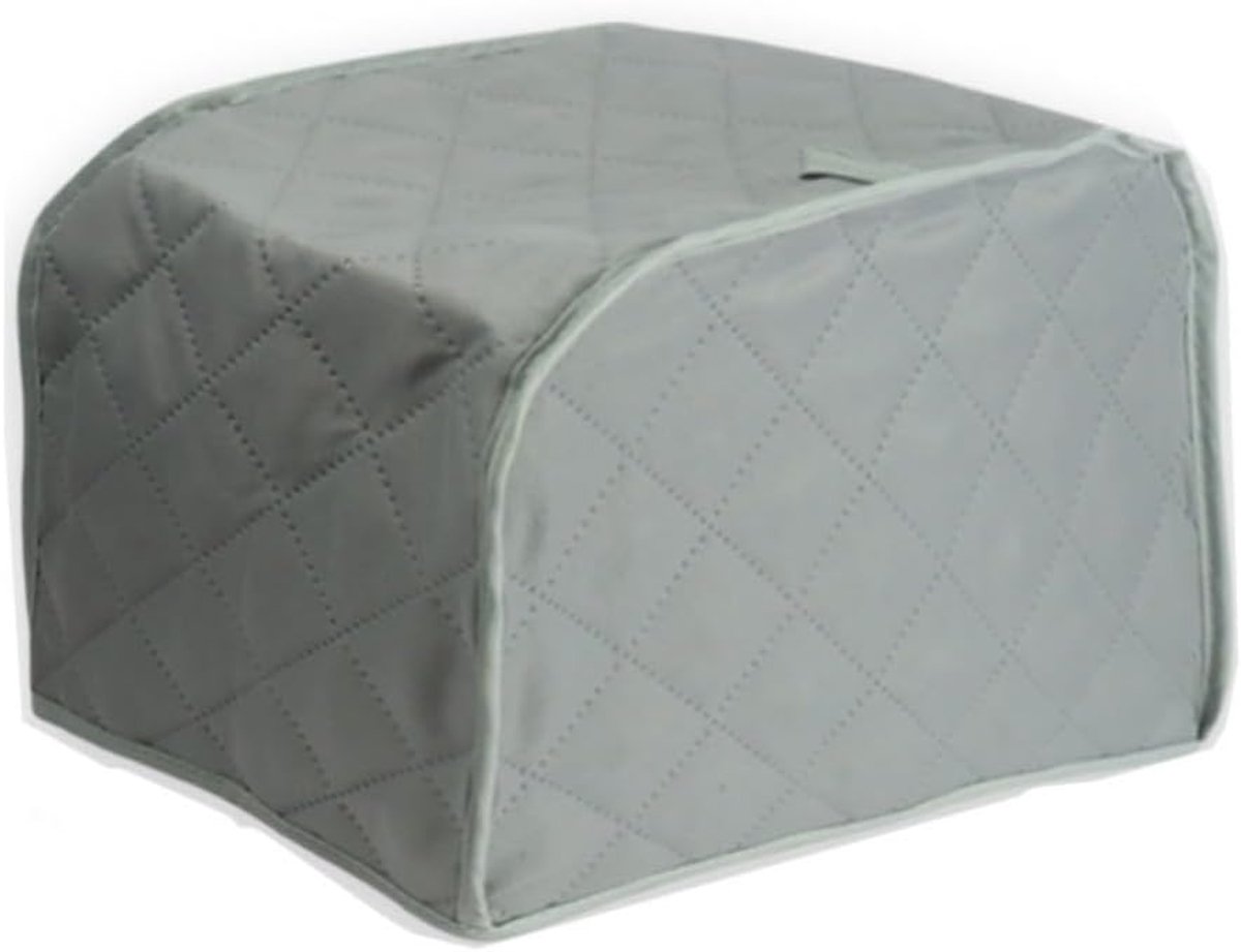 Broodroosterhoes Keukenmachine Cover Keuken Organisatie Gewatteerde Stof 33x27x21.5CM Grijs