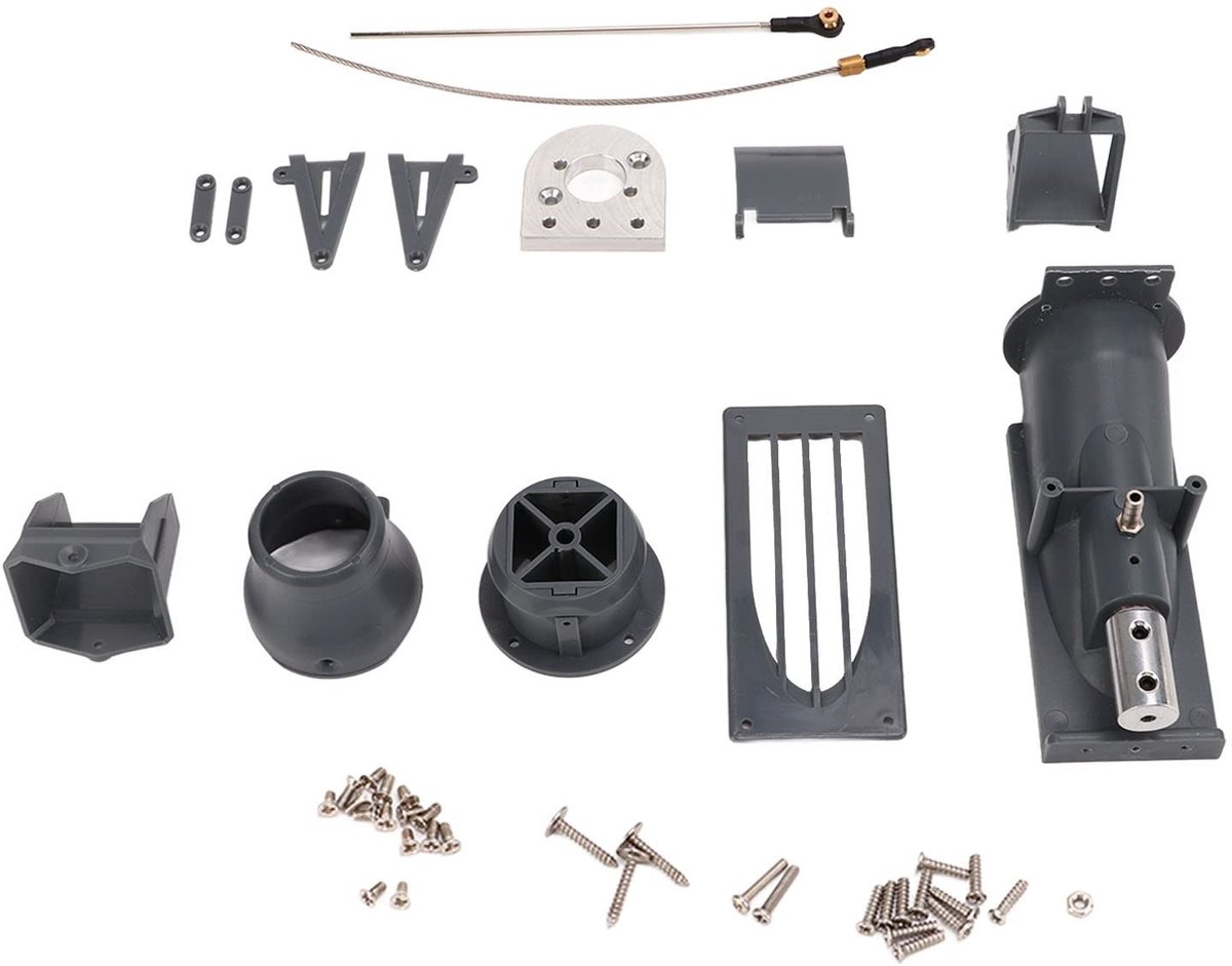 Dailygoods- Thruster met Hoge Snelheid - Water Thruster - Antislip Moer - Jet-Aandrijving - Montagehandleiding - Geschikt voor RC Boot - Bootmotor