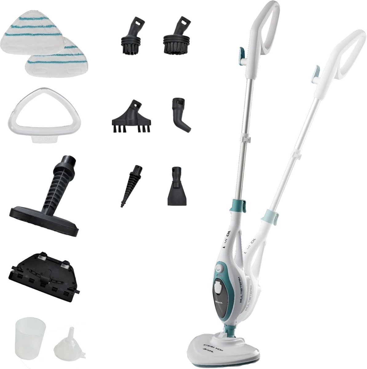 Stoomreiniger 10-in-1 - Multifunctionele reiniger - Huis Desinfecteren - Onmiddellijke stoom - 1500 Watt - Blauw